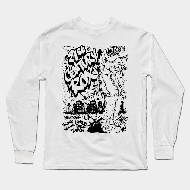 21st Century ROX Long Sleeve T-Shirt by inktheplace2b